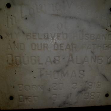 THOMAS Douglas Alanby 1919-1987
