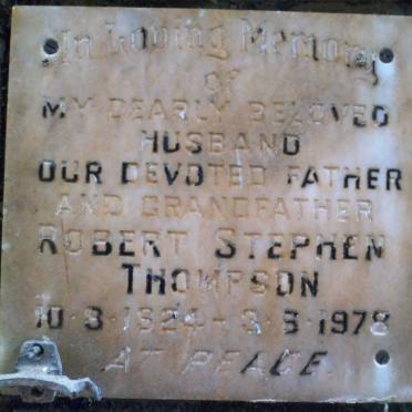 THOMPSON Robert Stephen 1924-1978