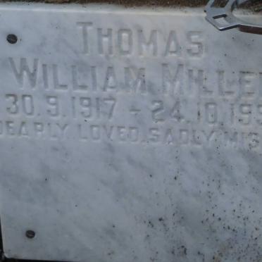 THOMAS William Miller 1917-1990