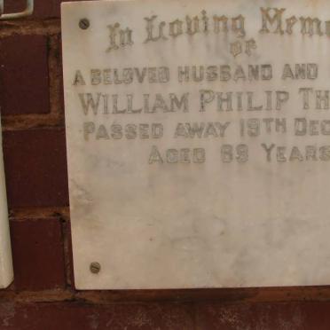 THOMAS William Philip -1969