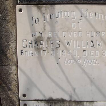 TYNE Charles William 1940-1971