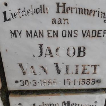 VLIET Jacob, van 1955-1989