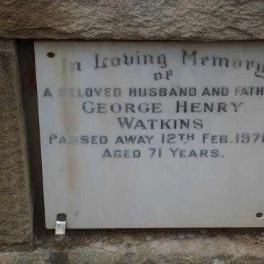 WATKINS George Henry -1970