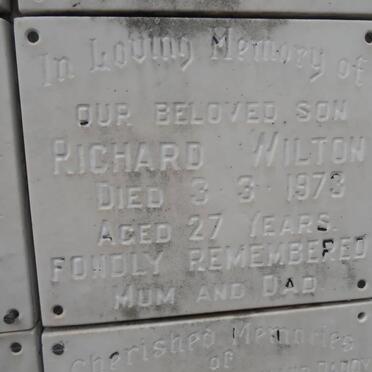 WILTON Richard -1973