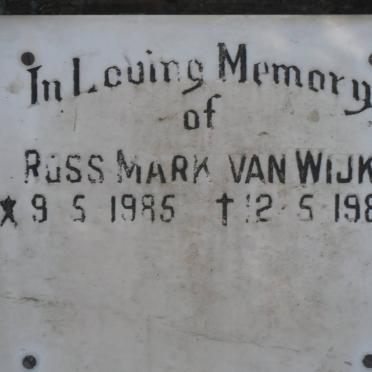WIJK Ross Mark, van 1985-1985