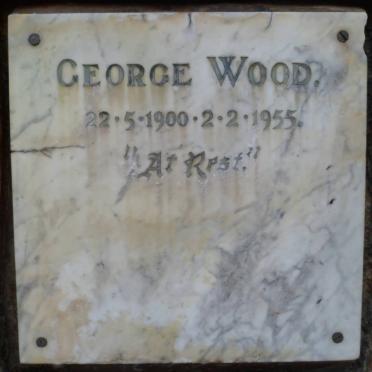 WOOD George 1900-1955