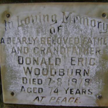 WOODBURN Donald Eric -1978