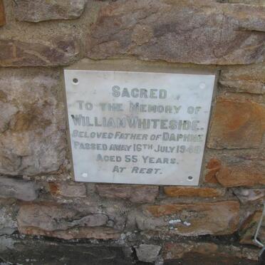 WHITESIDE William -1948 