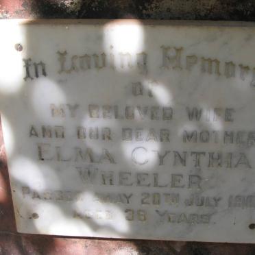 WHEELER Elma Cynthia -1963