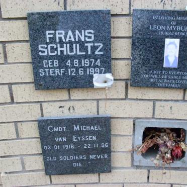 SCHULTZ :: MYBURGH :: VAN EYSSEN