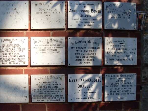 BROWN :: COOPER :: DEAVIN :: DRAEGER :: DYMOND :: FRASER :: HEARED :: KOTZEE :: LYLE :: WILLIAMS :: ?