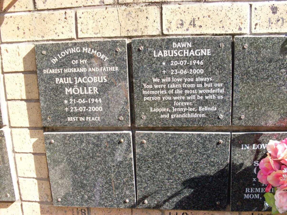 LABUSCHAGNE :: MOLLER