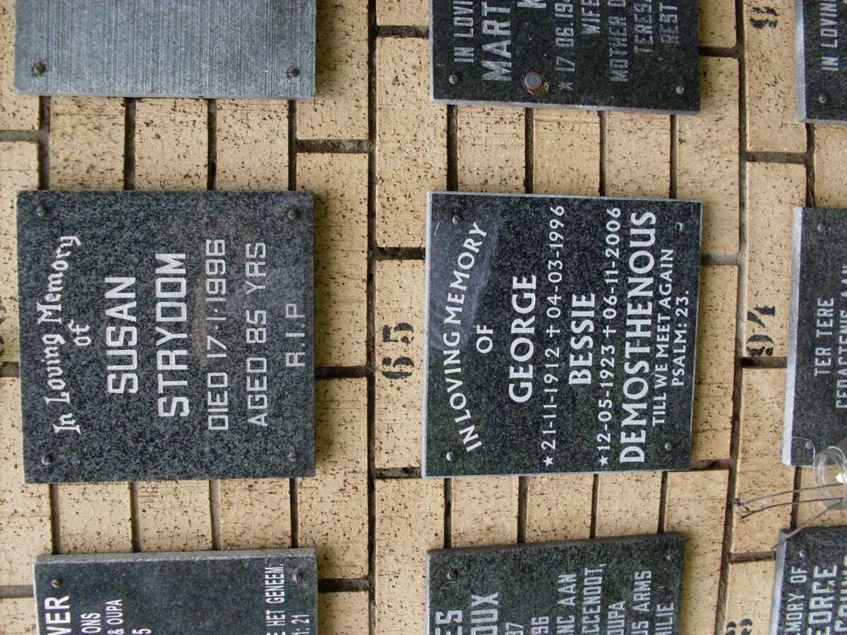 DEMOSTHENOUS :: STRYDOM