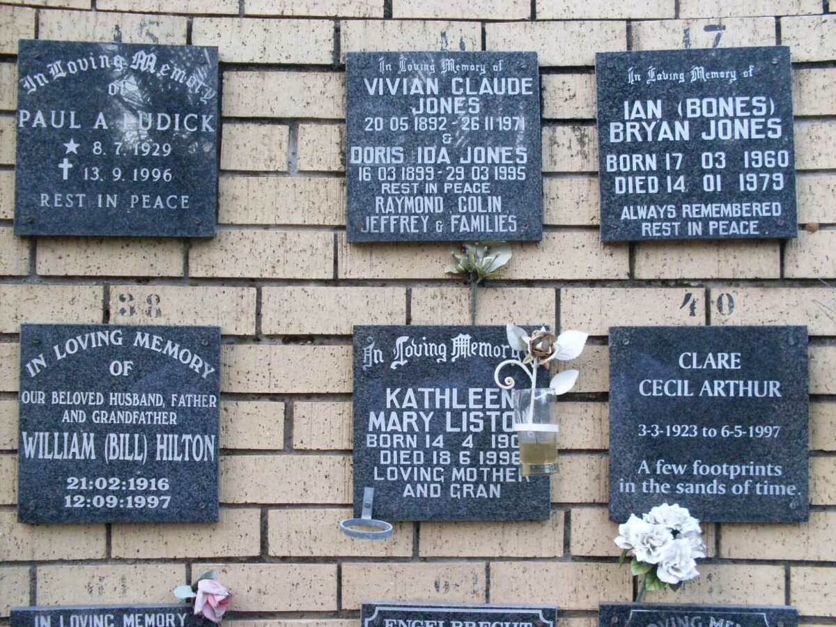 LUDICK :: JONES :: HILTON :: LISTON :: CLARE