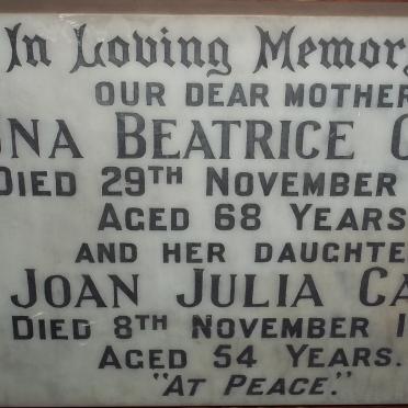 CARO Una Beatrice -1950 :: CARO Joan Julia -1966