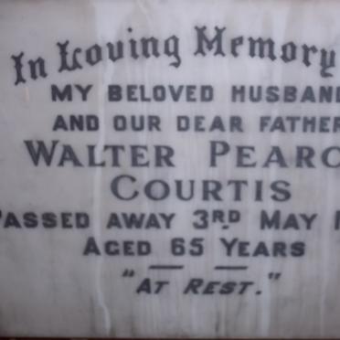 COURTIS Walter Pearce -1953