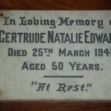 EDWARDS Gertrude Natalie -1943
