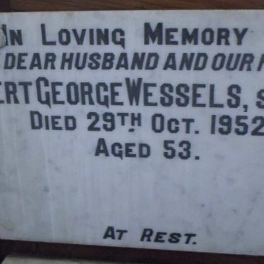 WESSELS Gert George -1952