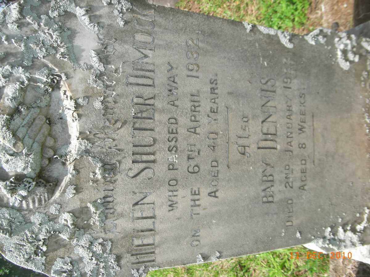 DIMOCK Helen Shuter -1932 :: DIMOCK Dennis -1922