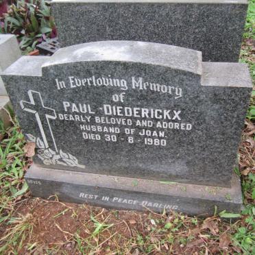 DIEDERICKX Paul -1980