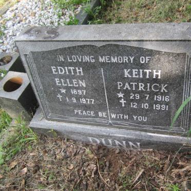 DUNN Edith Ellen 1897-1977 :: DUNN Keith Patrick 1916-1991