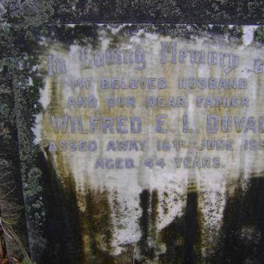 DUVAL Wilfred E.L.-1959