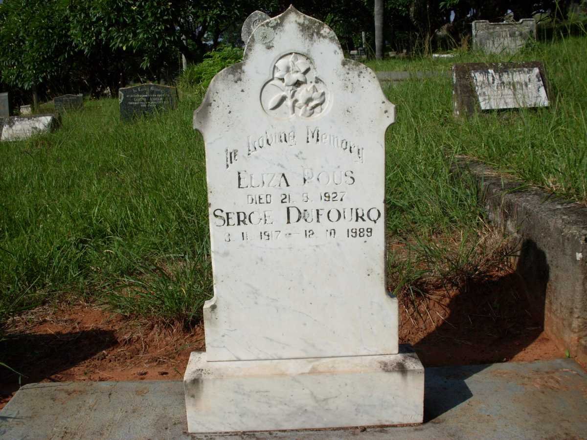 DUFOURQ Serge 1917-1989 :: POUS Eliza -1927