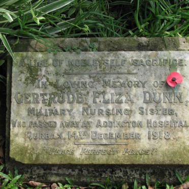 DUNN Gertrude Eliza -1918