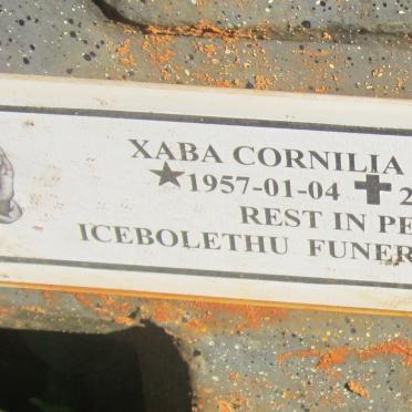 DUDUZILE Xaba Cornilia 1957-2018