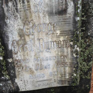 DUMOND George Cecil -1955