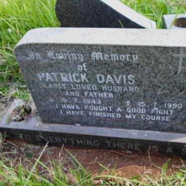 DAVIS Patrick 1943-1990