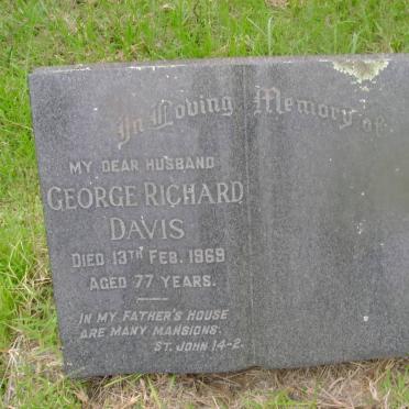 DAVIS George Richard -1969