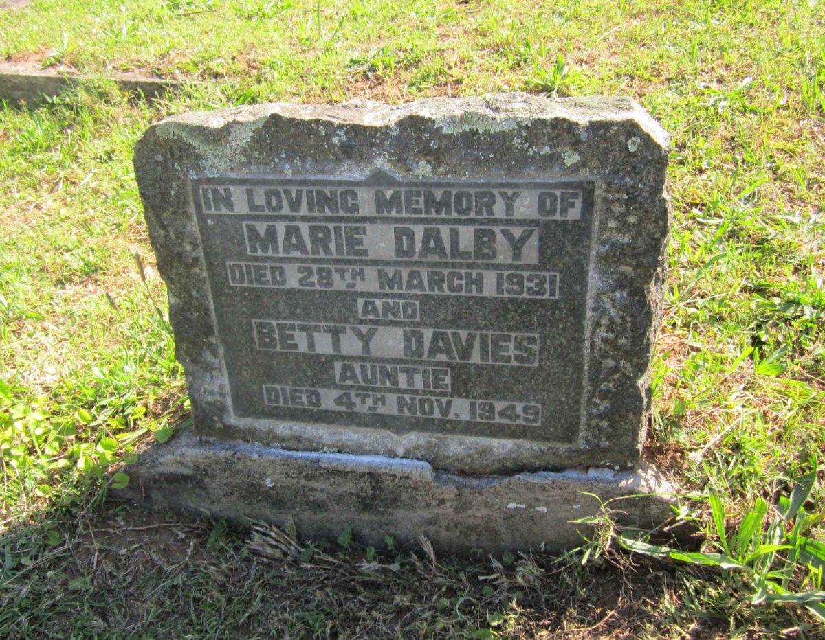 DALBY Marie -1931 :: DAVIS Betty -1949