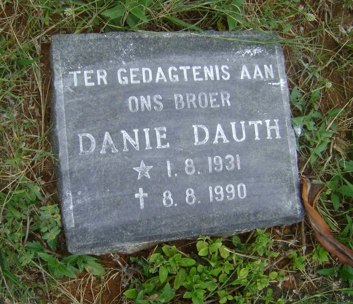 DAUTH Danie 1931-1990