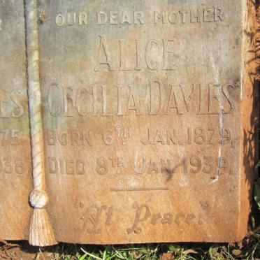 DAVIES Alice Cecilia 1879-1939
