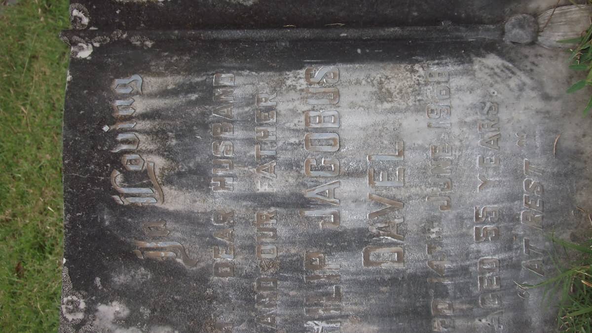 DAVEL Philip Jacobus -1968