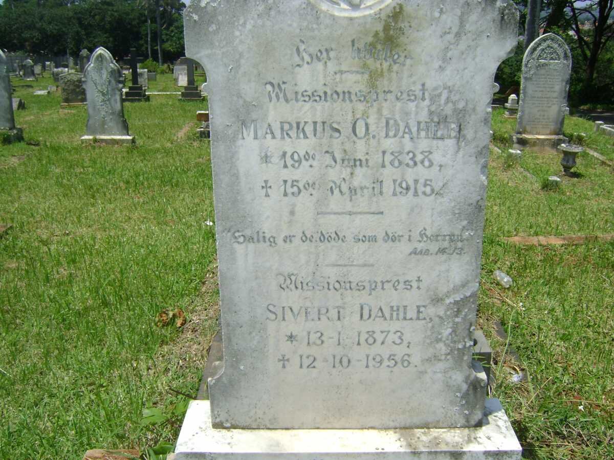 DAHLE Markus O. 1838- 1915 :: DAHLE Silvert 1873-1956