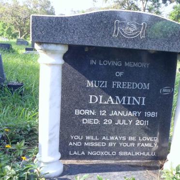 DLAMINI Muzi Freedom 1981-2011