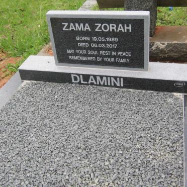 DLAMINI Zama Zorah 1989-2017
