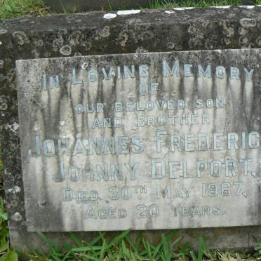 DELPORT Johannes Frederick Johnny -1967