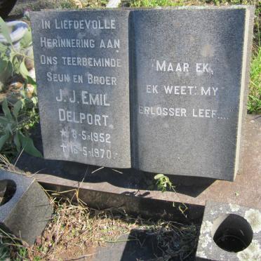 DELPORT J.J. Emil 1952-1970