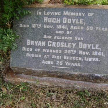 DOYLE Hugh -1941 :: DOYLE Bryan Crosley -1941