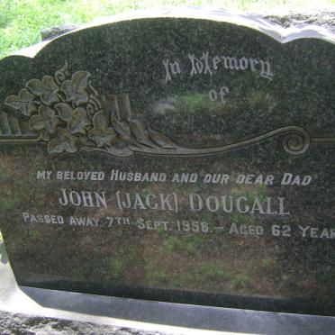 DOUGALL John -1958