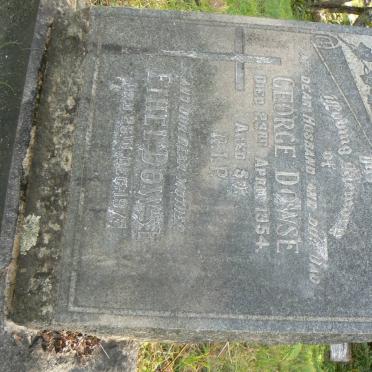 DOWSE George -1954 &amp; Ethel -1972