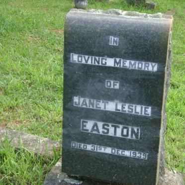 EASTON Janet Leslie -1939