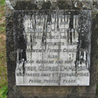 EMMERSON Arthur George -1945 &amp; Emma Elizabeth -1962 :: EMMERSON Eddie -1934
