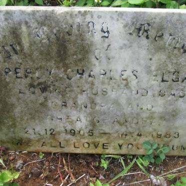 ELGAR Percy Charles 1905-1983