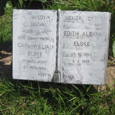 ELSKE Carl William  -1963 :: ELSKE Edith Alexia 1904-1996