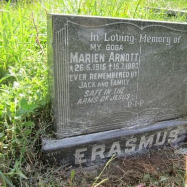 ERASMUS Marien Arnott 1915-1983