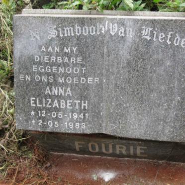 FOURIE Anna Elizabeth 1941-1983